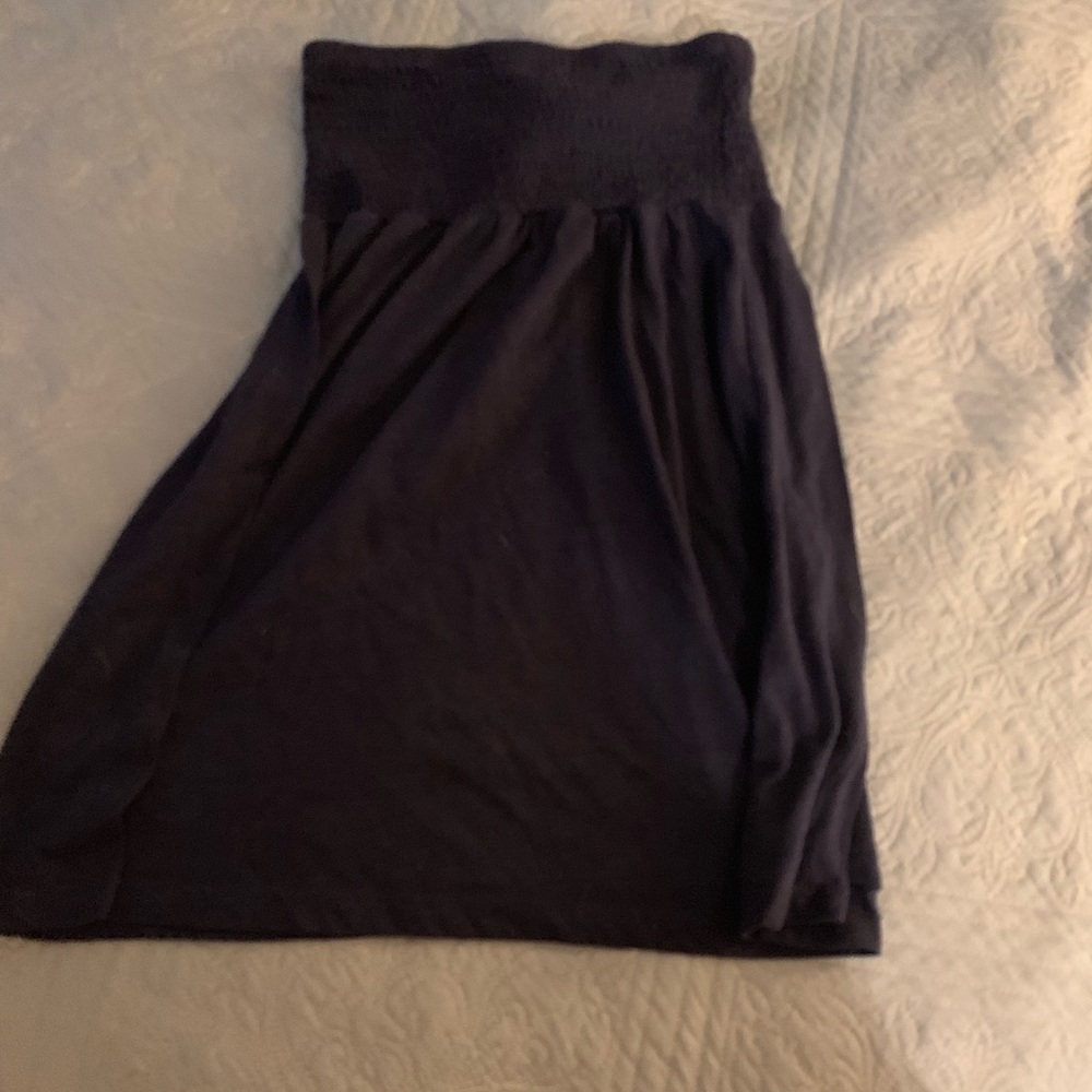 Strapless shirt